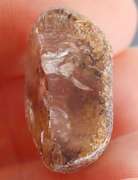 All natural 31.71ct rutilated Ghost Quartz