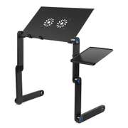 Folding Laptop Table Stand with Mouse Holder