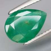 Fantastic color! 2.06ct rich green Colombian Emerald