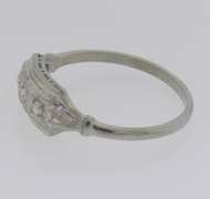 Vintage 18kt European Cut Diamond Ring