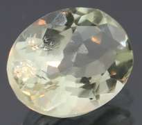 Glittering 5.11ct natural platinum green Amethyst