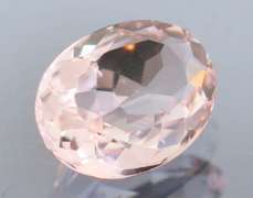 Simply gorgeous 1.17ct UNHEATED whisper pink Morganite