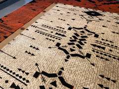 FASCINATING TRIBAL DESIGN RUG 8x11