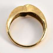 Fashionable Channel Set Diamond Ring