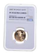 PF70 UCAM 2007-W $10 American Gold Eagle - Graded NGC