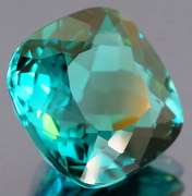 35.51ct top blue green hue created Amethyst