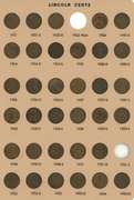 Giant Collection of 261 Diff. Lincoln Cents 1909 to 2010. Album