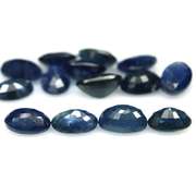 Heated only! 8.66ct Royal blue Sapphire set from Madagascar