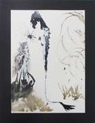 SALVADOR DALI ORIGINAL LITHOGRAPN IN COLORED FROM BIBLE SERIES   DALI IDOLUM NOMINE (AN IDOL BY THE NAME OF BAAL) PLATE 72