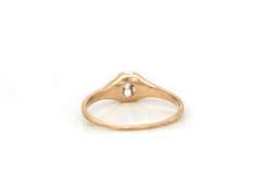 Vintage Yellow Gold Diamond Engagement Ring