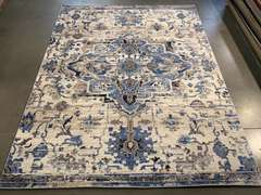 TREMENDOUS VINTAGE REPRO RUG 8x11