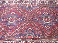 Semi Antique Persian Heriz 4.10x7.4