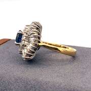 18KT Sapphire Cocktail Ring