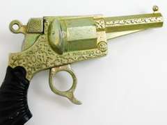 Vintage Italian Miniature Blank Firing Pistol - MAM-081