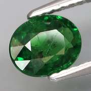 Rare 1.02ct untreated Tsavorite Garnet