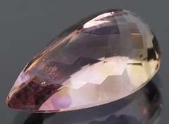 Elegant 15.75ct pear cut Bolivian Amethyst