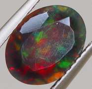 Silky 1.83ct micro honeycomb flashing Black Opal