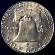 Lot Of 2 1953 Franklin Half Dollars, BU.