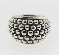 Michael Dawkins Granulation Drop Tapered Ring