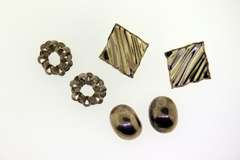 Vintage Sterling Silver Earrings Lot