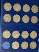 Franklin Half Dollar Album 1948-1963 P D S (no 1948-P)