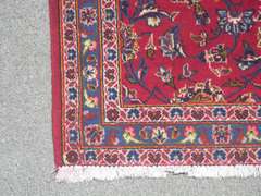 Semi Antique Persian Kashan 8.8x3.1