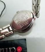 Citizen women’s watch silver dial elegant dress watch stainless steel case and bracelet