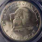 1976-S PCGS MS67 Silver Eisenhower Dollar.