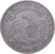 1823 Capped Bust Half Dollar - O-110