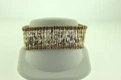 Sterling Silver solid Multi Strands Link Bracelet