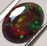 Silky 1.83ct micro honeycomb flashing Black Opal