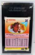 Joe Montana 1990 Football Card, 7NM