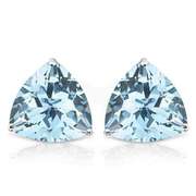 1.15 CT BABY SWISS BLUE TOPAZ 925 STERLING SILVER EARRINGS STUD