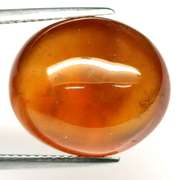 Huge 21.35ct maple red Hessonite Garnet