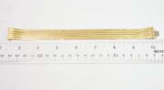 6 Strand 18K Yellow Gold Bracelet