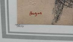 EDGAR DEGAS (AFTER) ETUDE DE TETE 1922  DEGAS (AFTER) ETUDE DE TETE