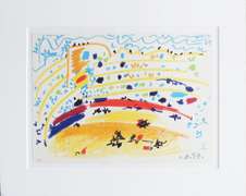 PABLO PICASSO UNTITLED (1.8.57 II) 1961  PICASSO UNTITLED (1.8.57 II)