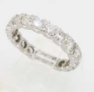 Diamond Eternity Band Made in Platinum