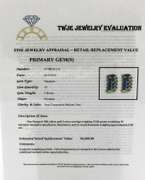 Outstanding 18kt Levian Tanzanite and Diamond Earrings