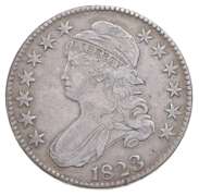 1823 Capped Bust Half Dollar - 110