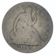 1845-O Seated Liberty Half Dollar