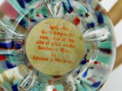 Vintage Mazerski Art Glass Paperweight