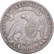 1827 Capped Bust Half Dollar - O-135