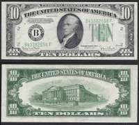 $10 1934-D FRN Last series of this design.