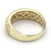 Ideal Yellow Gold Diamond Band