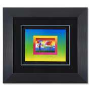 Rainbow Umbrella Man on Blends