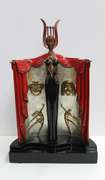 One of the most collectable of Erte bronze. Broadway in Fashion Erte Broadway in Fashion