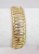 Fancy 14k Yellow Gold Bracelet