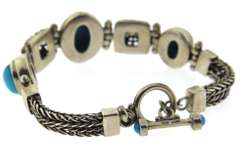 Sterling Silver Turquoise Bracelet