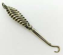 Antique Sterling Silver Small Button Hook